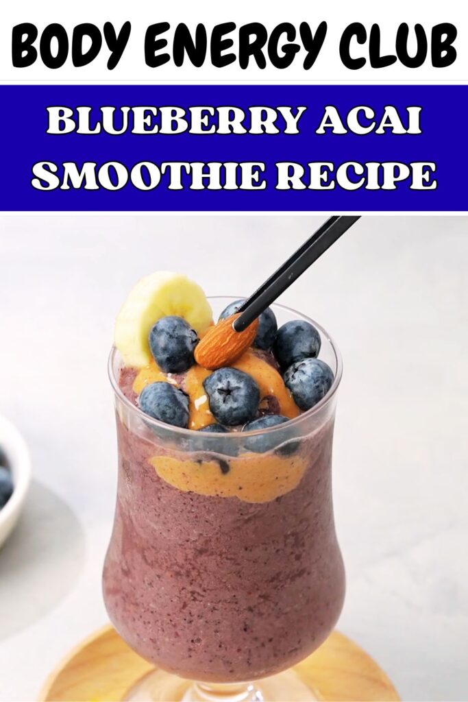 Body Energy Club Blueberry Acai Smoothie