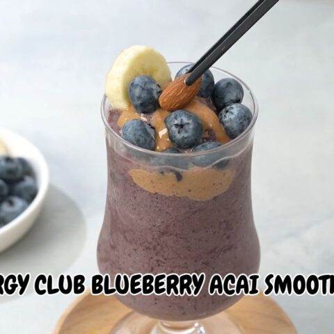 Body Energy Club Blueberry Acai Smoothie Recipe