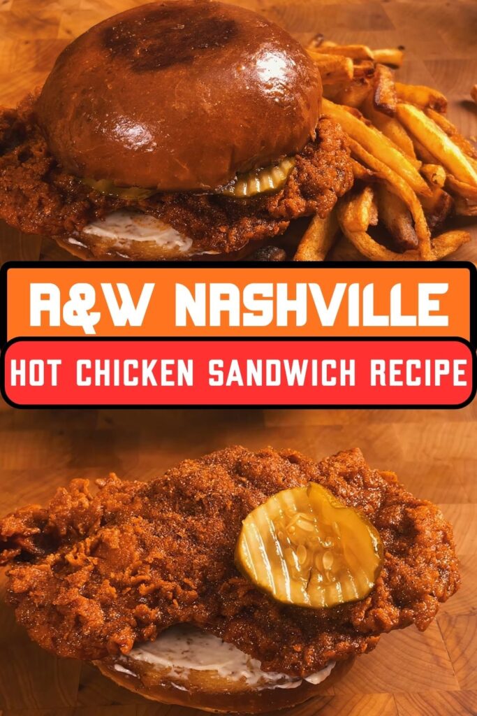 A&W Nashville Hot Chicken Sandwich