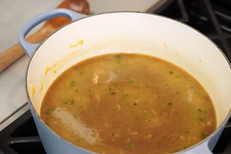 Add Broth and Simmer