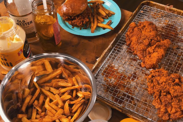 Rest the Fried Chicken