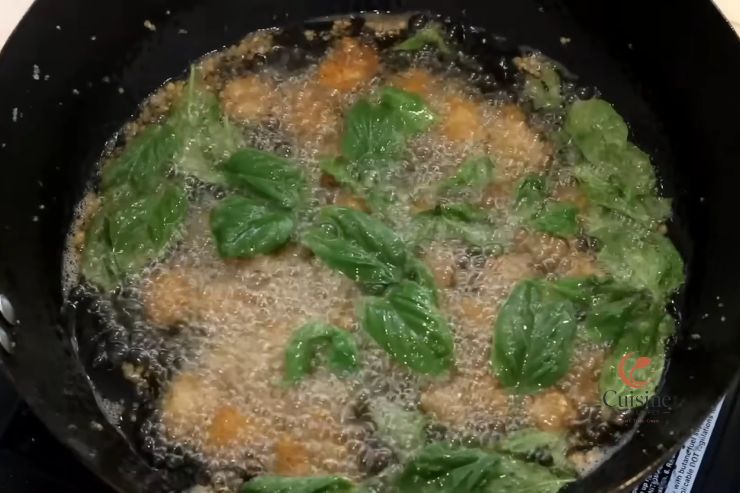 Fry the Basil