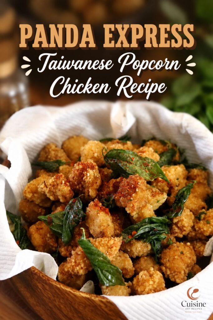 Panda Express Taiwanese Popcorn Chicken